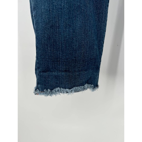 Torrid plus size crop boyfriend raw hem denim pants size 20 - Picture 3 of 5